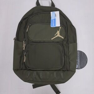 Jordan Essentials 15" Backpack 9A0670-023 Army Green Beige